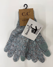 C.C. Beanie Classic Ribbed Fingerless Gloves w/ Touch Fingertips Robin Boutique