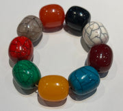 Large Stretch Copal Bracelet