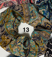 Nepalese Silk Scrunchie Hair Bands Robin Boutique