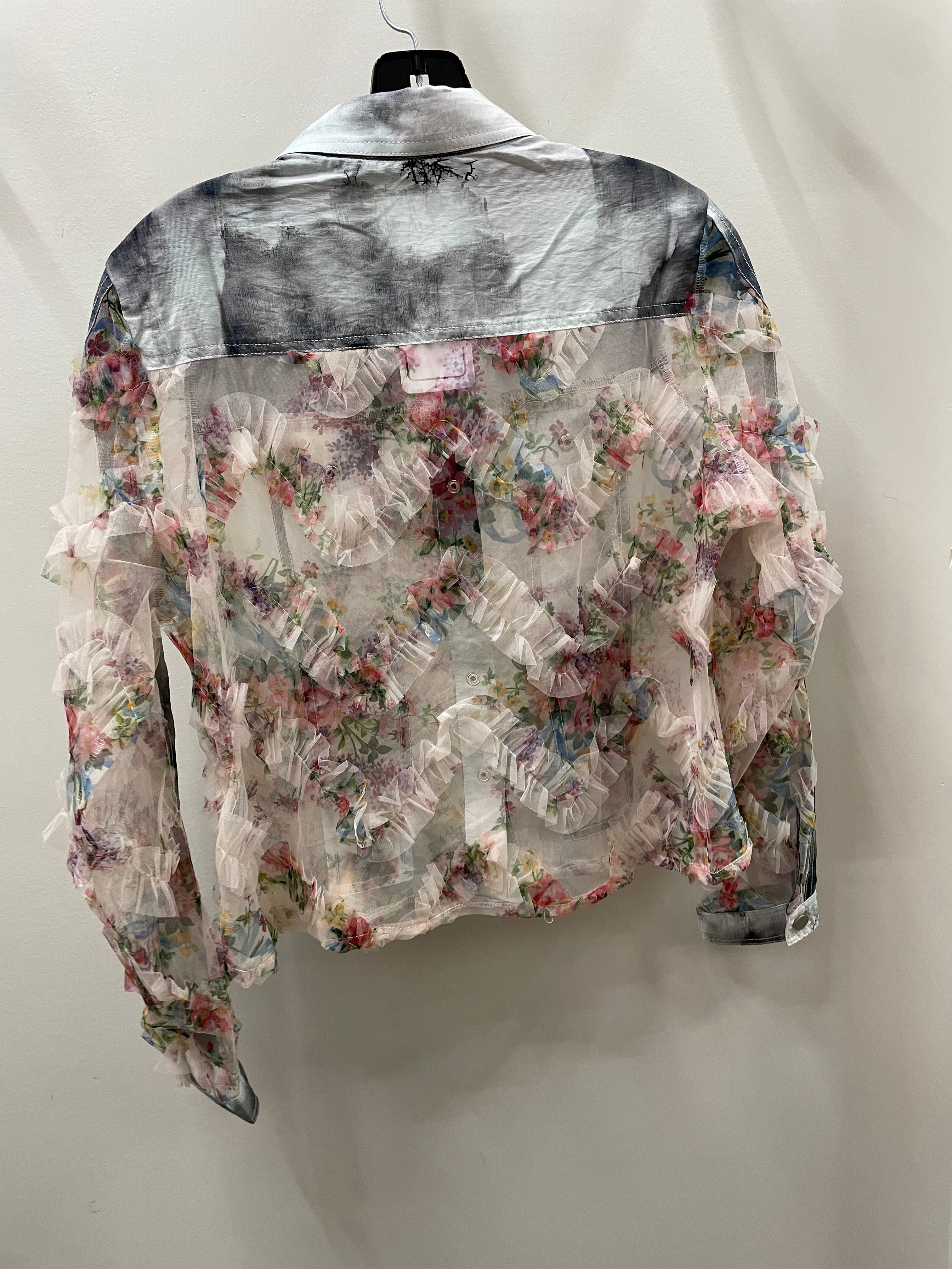 Urban Petal Illusion Jacket by Adore