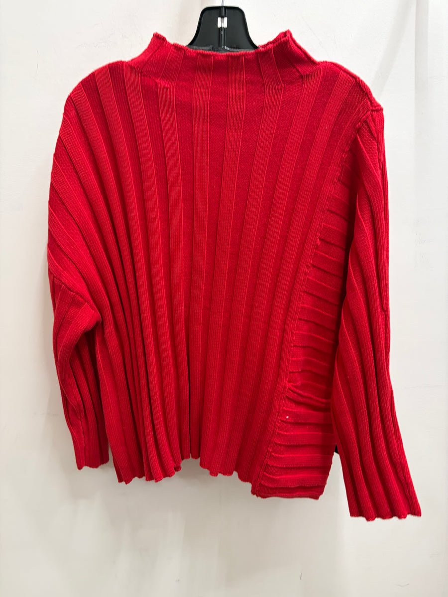 Statement Rib Pocket Pullover by Olivia