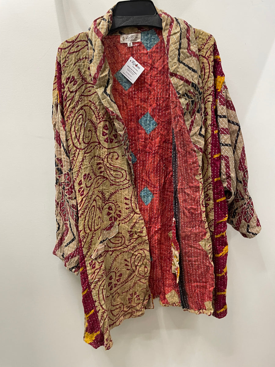 Kantha Blazer #28 by Kantha Bae from Robin Boutique.