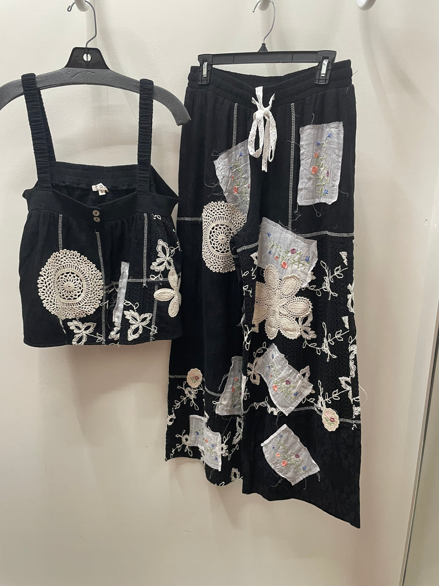 Patchwork Chic Pant