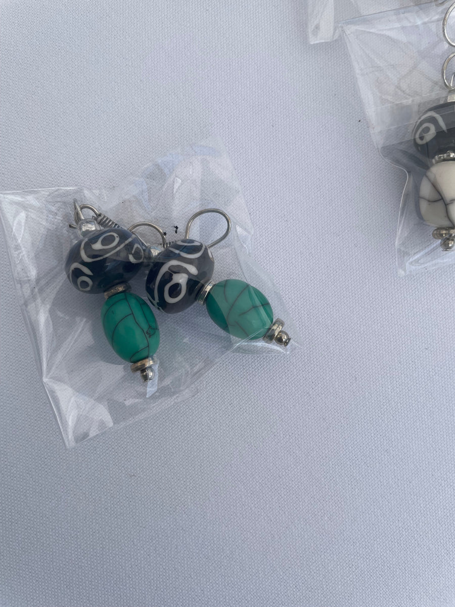 Copal Double Stacked Earrings