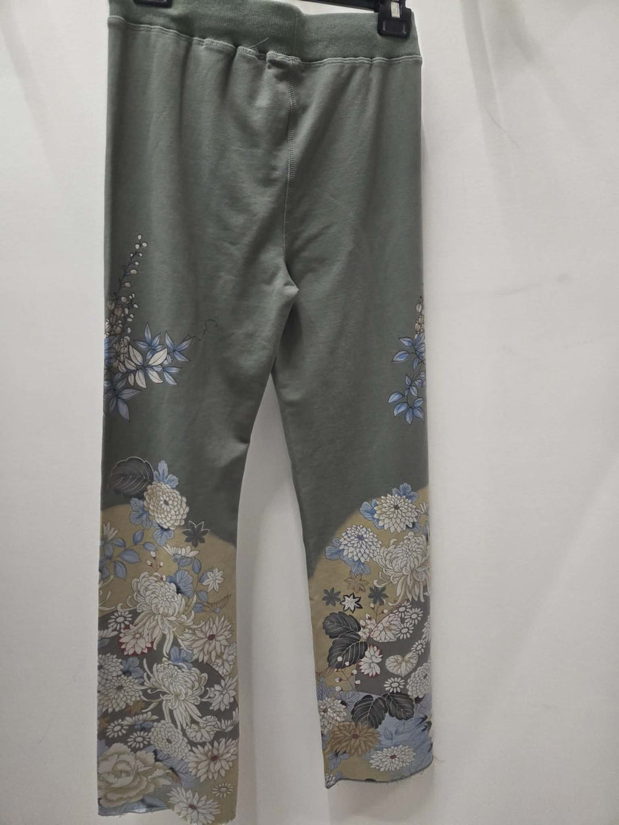 Zen Pant in Chrysanthemum Print by Paparazzi Robin Boutique