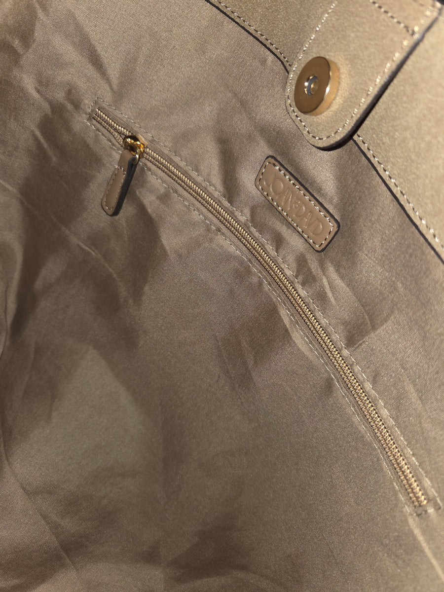 Joan & David Double Handle Faux Suede Tote Robin Boutique