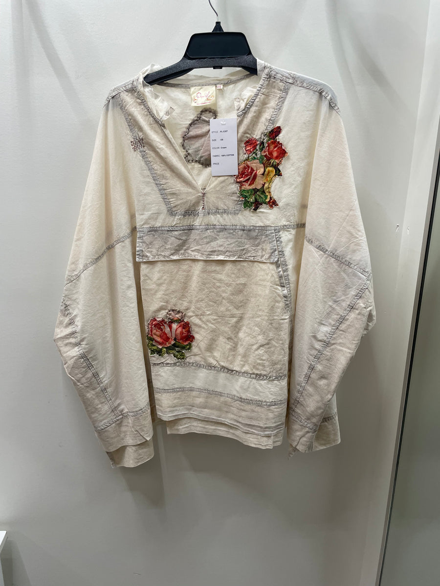 Floral Vibes Top by Paper Lace