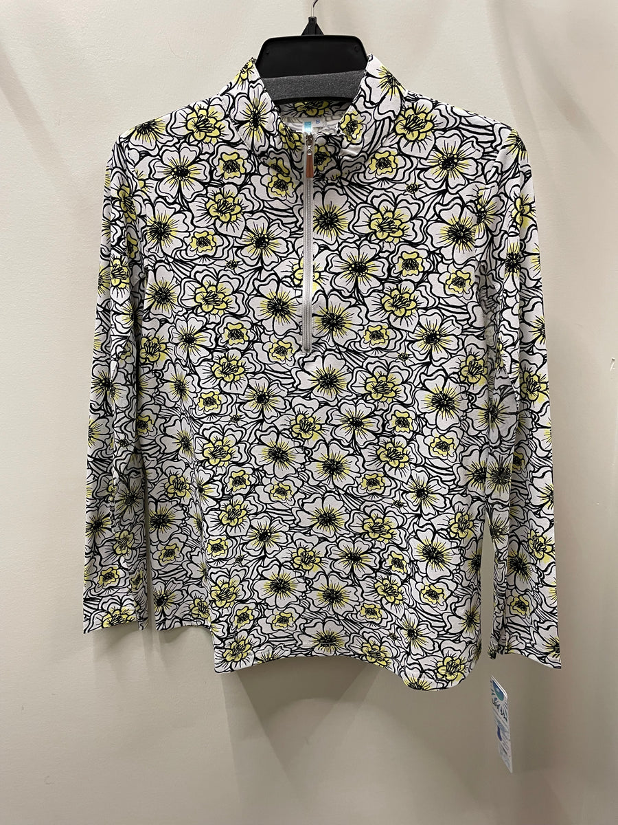 UPF Mock Neck Zip Pullover 0632