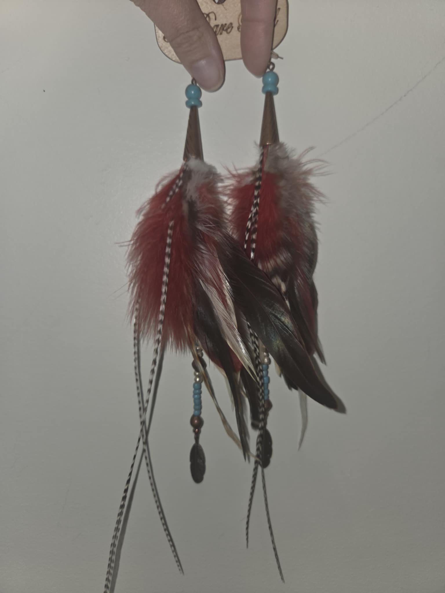 Indian Feather Earrings