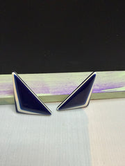 Triangle Acrylic Earrings by The Vintage Jewel