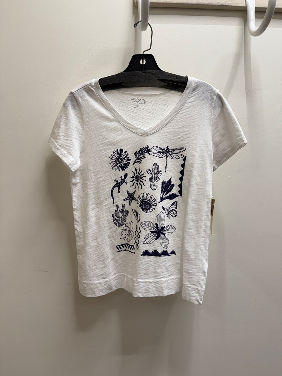 Destination Nature Short Sleeve V-Neck Tee