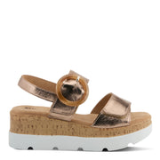 Spring Step ABARAH Leather Platform Sandal Shoe