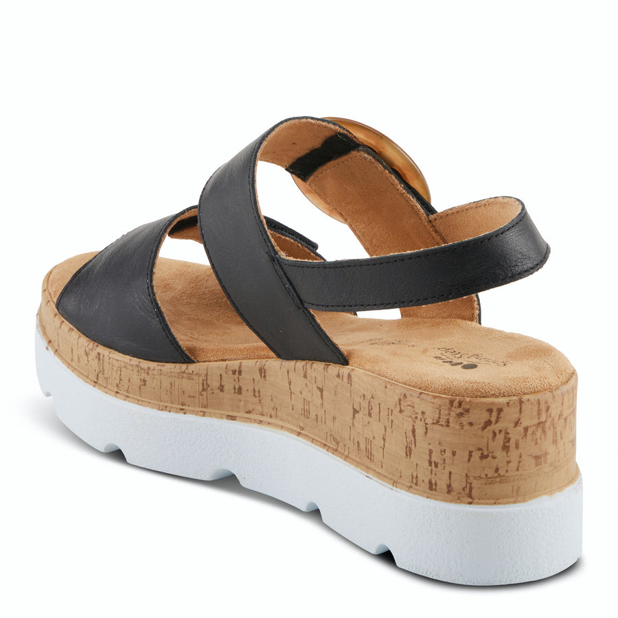 Spring Step ABARAH Leather Platform Sandal Shoe