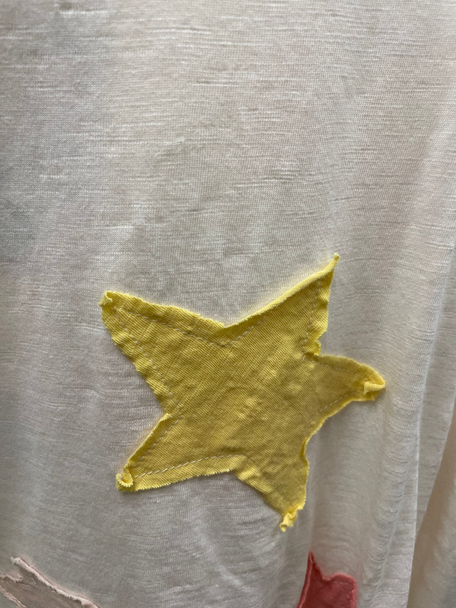 Cotton Charm Tee in Stary Boho Dream