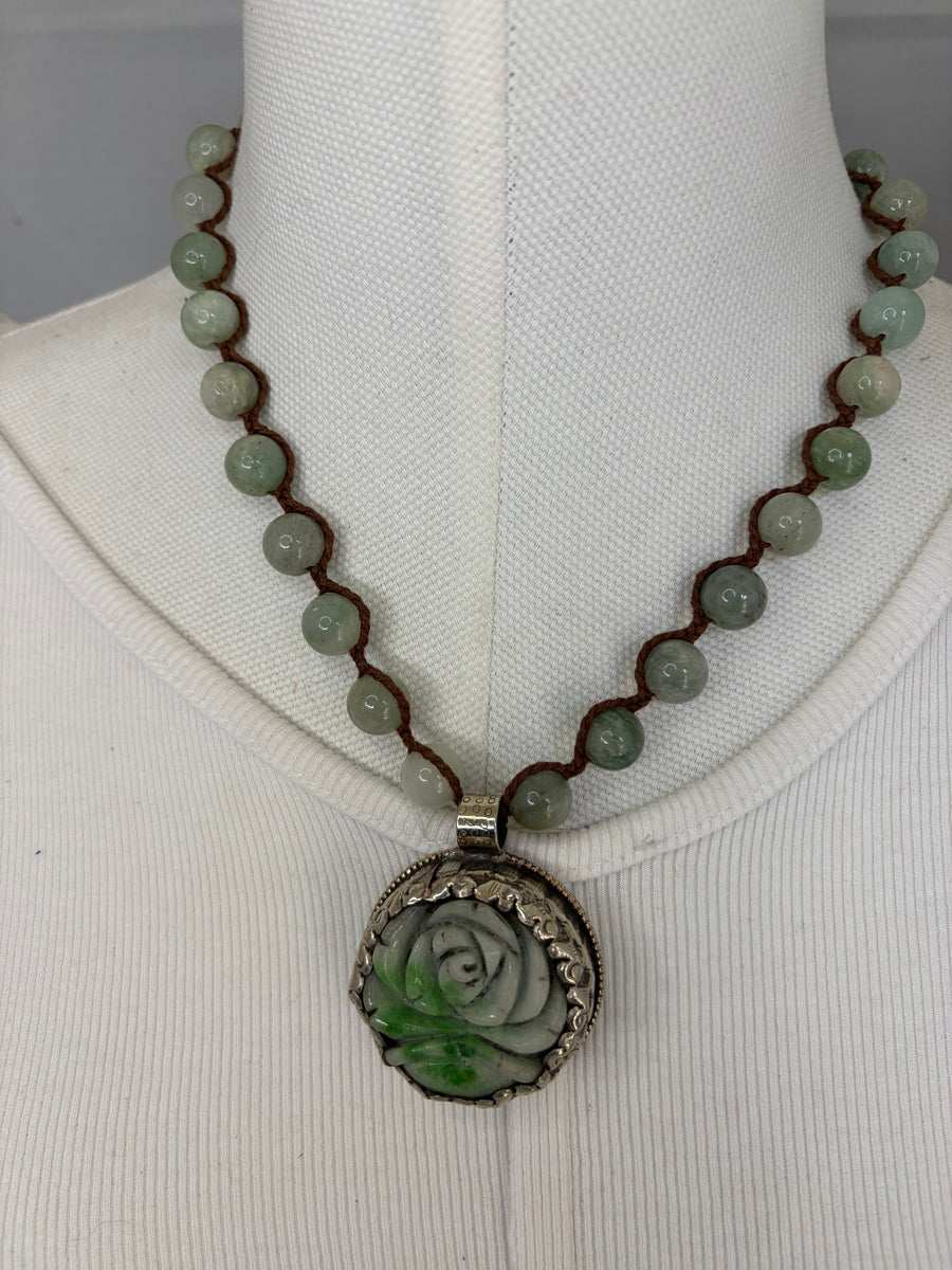 Jade Blossom Necklace