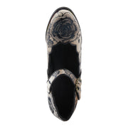 L'Artiste Adodora-Prit Shoes Top View Black Multi - Robin Boutique