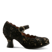 L'Artiste Adadora-Viv Shoes Side Buckle View - Robin Boutique