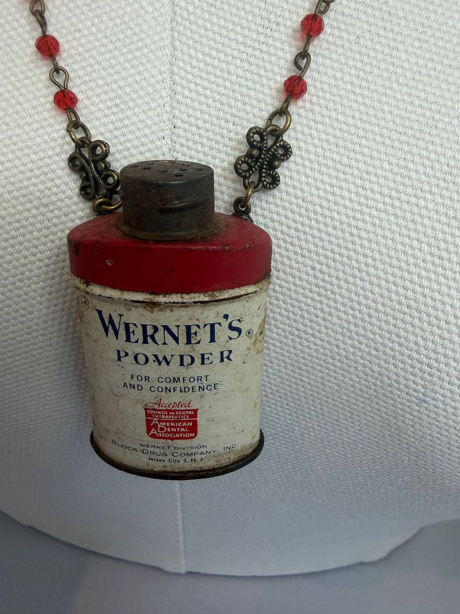 Wernet's Powder Tin Necklace by Gina