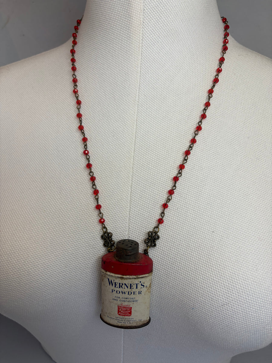 Wernet's Powder Tin Necklace by Gina