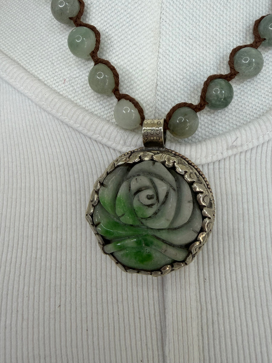 Jade Blossom Necklace