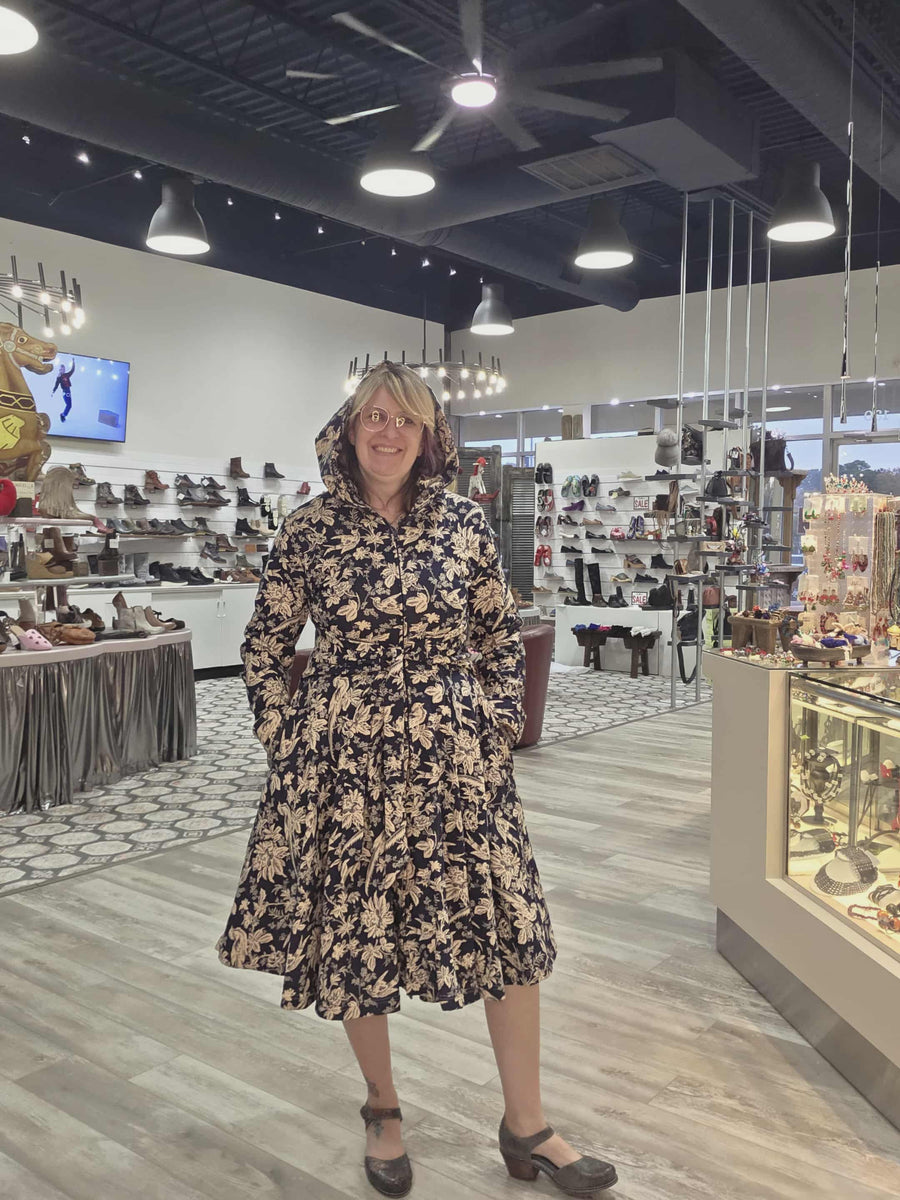 Boston Coat in Provencal Print by Effie's Heart