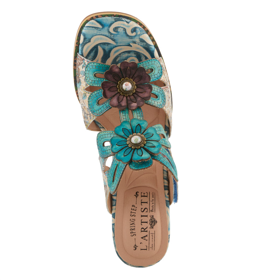 Alania Sandals by L'Artiste Robin Boutique