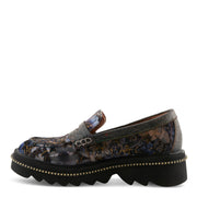 Side view of Altona-Vivi Shoes By L'Artiste in black - Robin Boutique