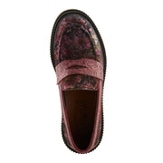 Top view of Altona-Vivi Shoes By L'Artiste in red - Robin Boutique