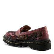 Side view of Altona-Vivi Shoes By L'Artiste in red - Robin Boutique
