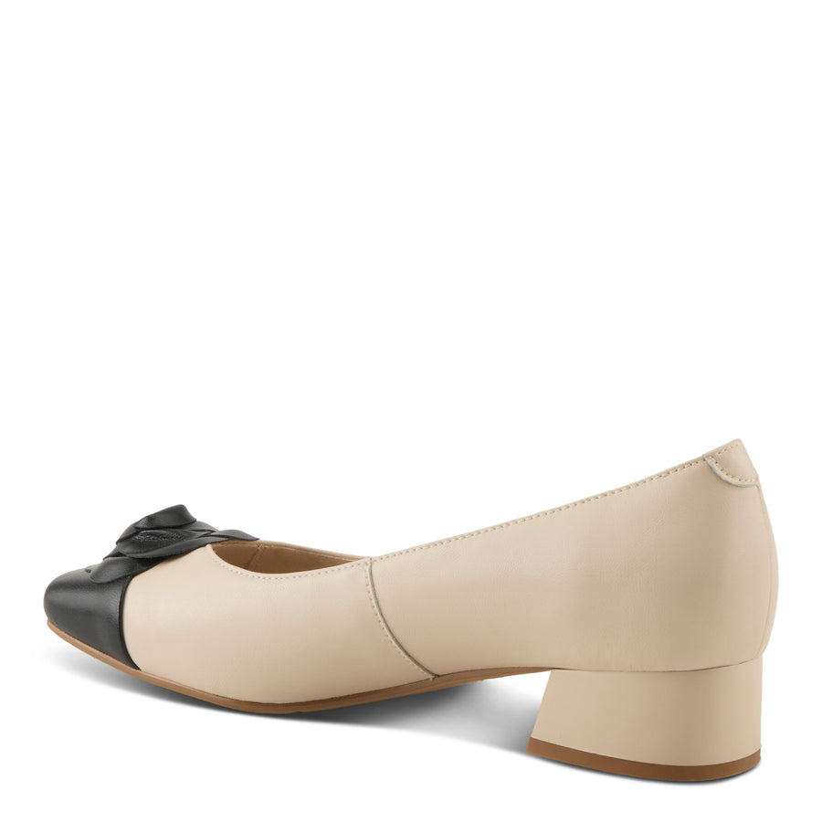 Azura Angelinite Classic Pumps in Two Tone