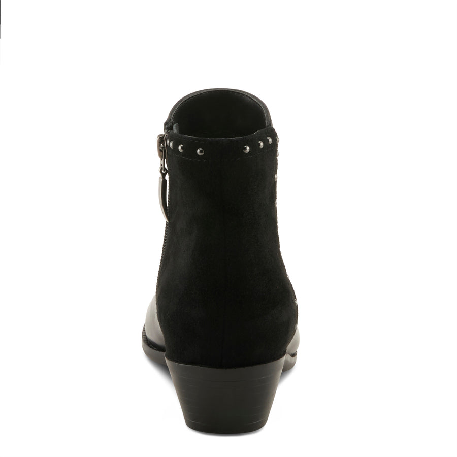 Spring Step Annelise Boots in black  back view- Robin Boutique