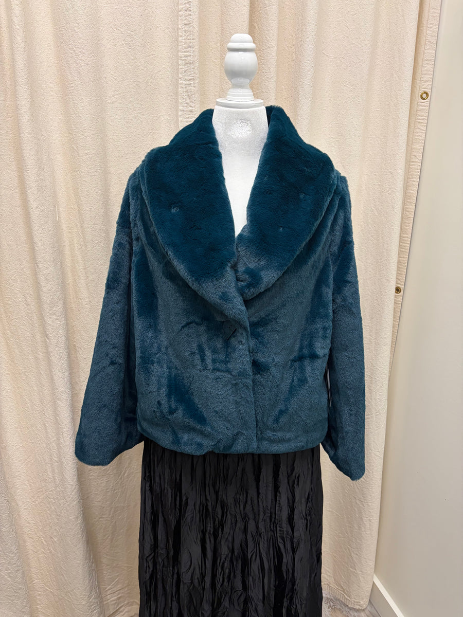 Faux Fur Showstopper Jacket by Olivia