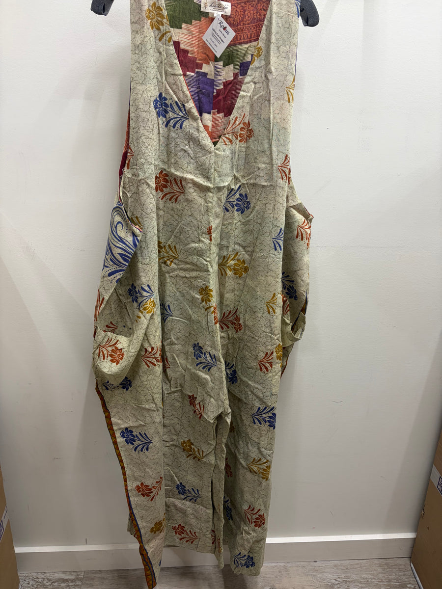 Duality Sari Harmony Wide Leg Jumpsuit #1031 by Kantha Bae