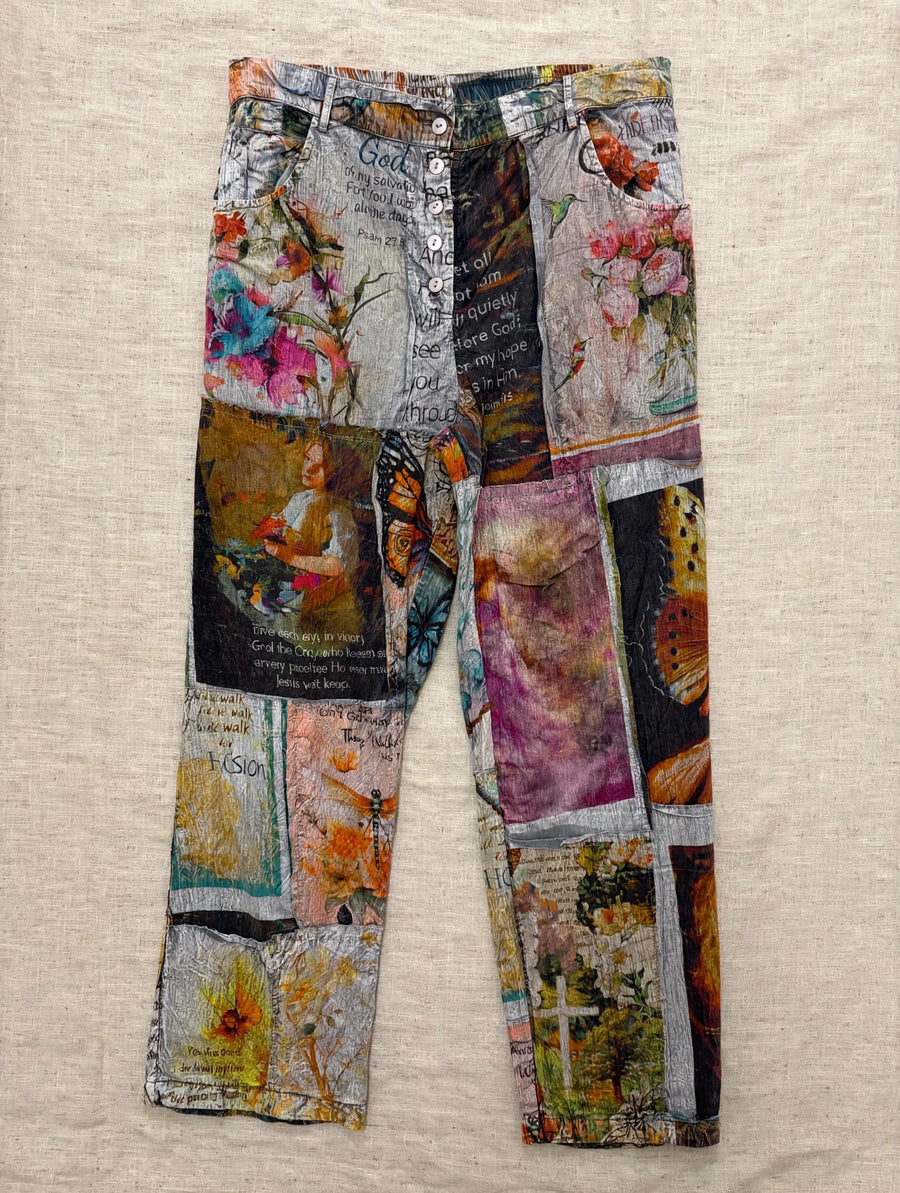 Storybook Patchwork Pants by The Paper Lace