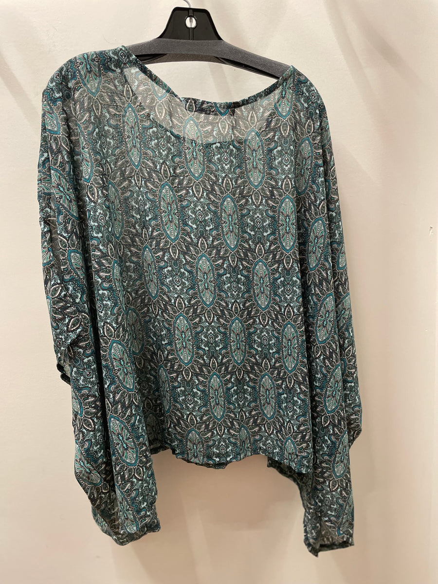 Squash Blossom Scarf Top