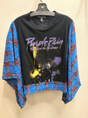 Purple Rain Band-ed Pullover by Shannon Passero