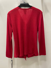 Glimmer Speck Front Tie Top by Clara Sun Woo