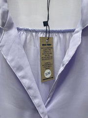 Reworked Flowy Crop Button Down #124
