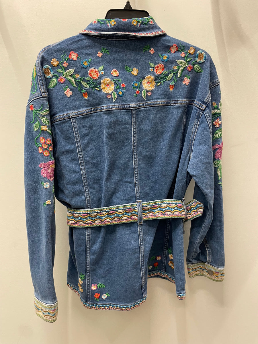 Gardenia Foulard Jacket by Driftwood
