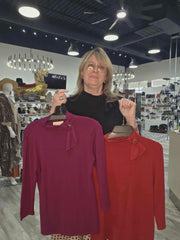 Leonora Pullover in Jam by Effie's Heart