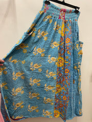 Pareo Kantha Butterfly Cargo Skirt #241 by Kantha Bae