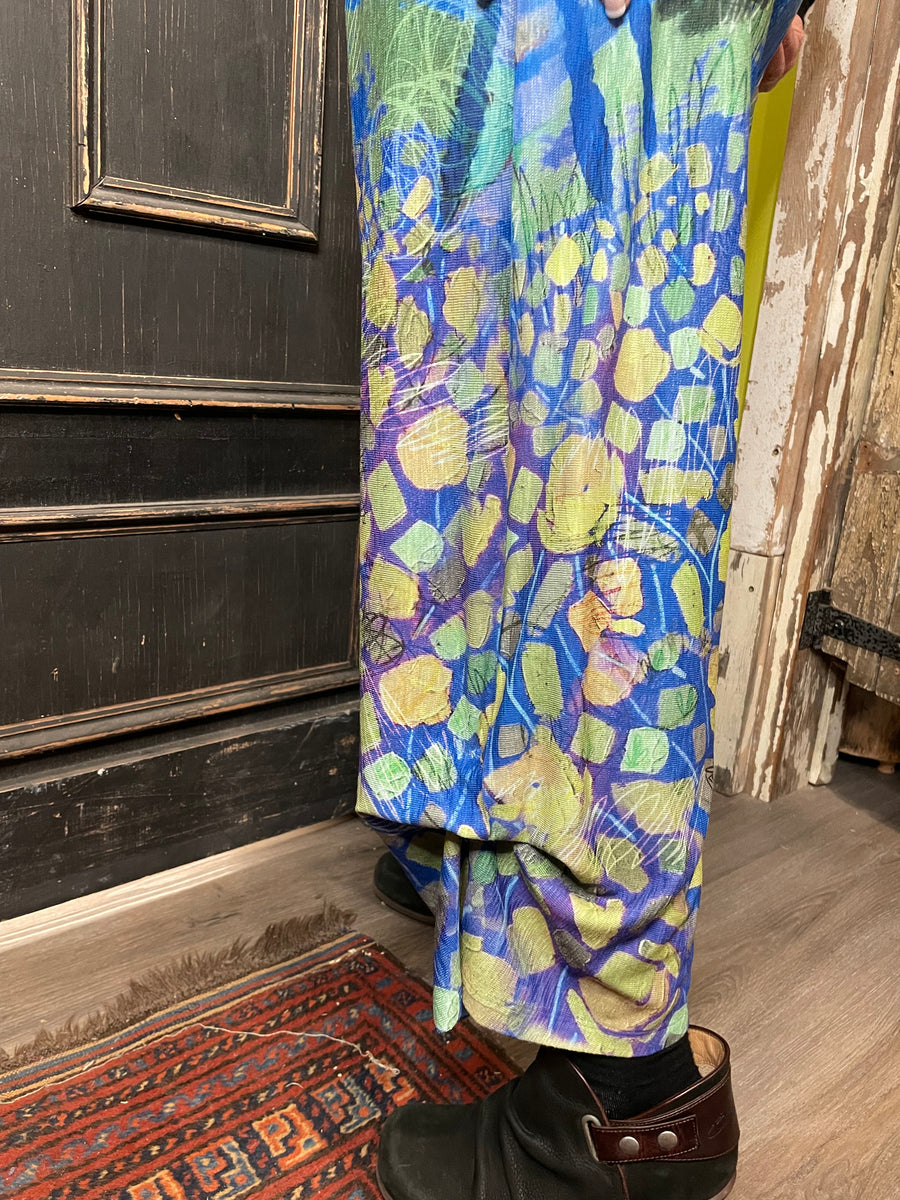 Wide Leg Pant in Family Memories Print by Inoah