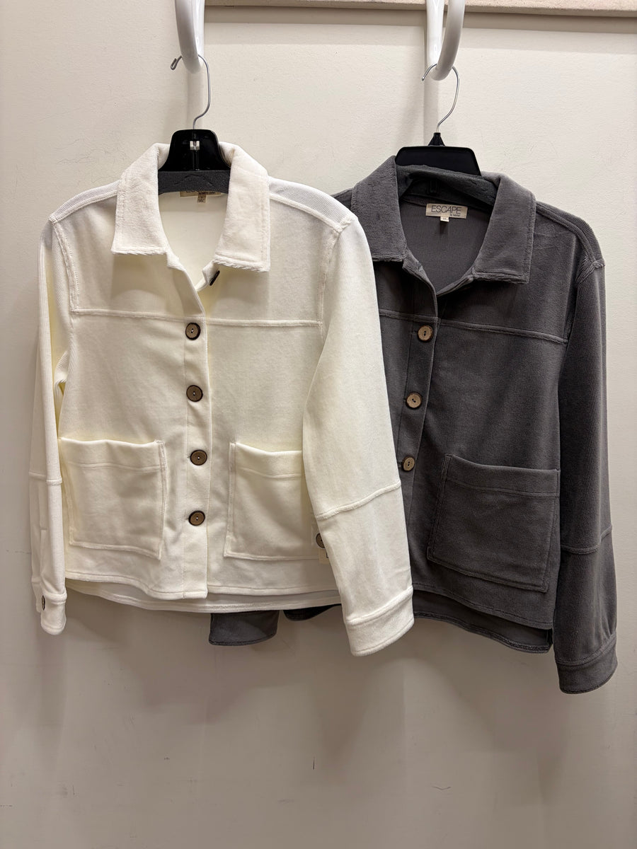 Corded Velour Camp Jacket by Escape