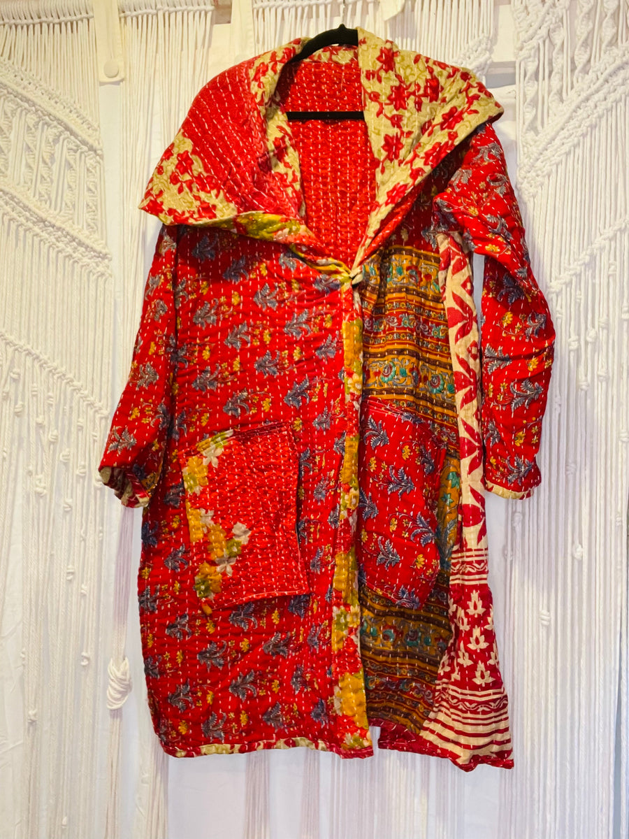 Koverlet Nomad Coat by Kantha Bae Robin Boutique