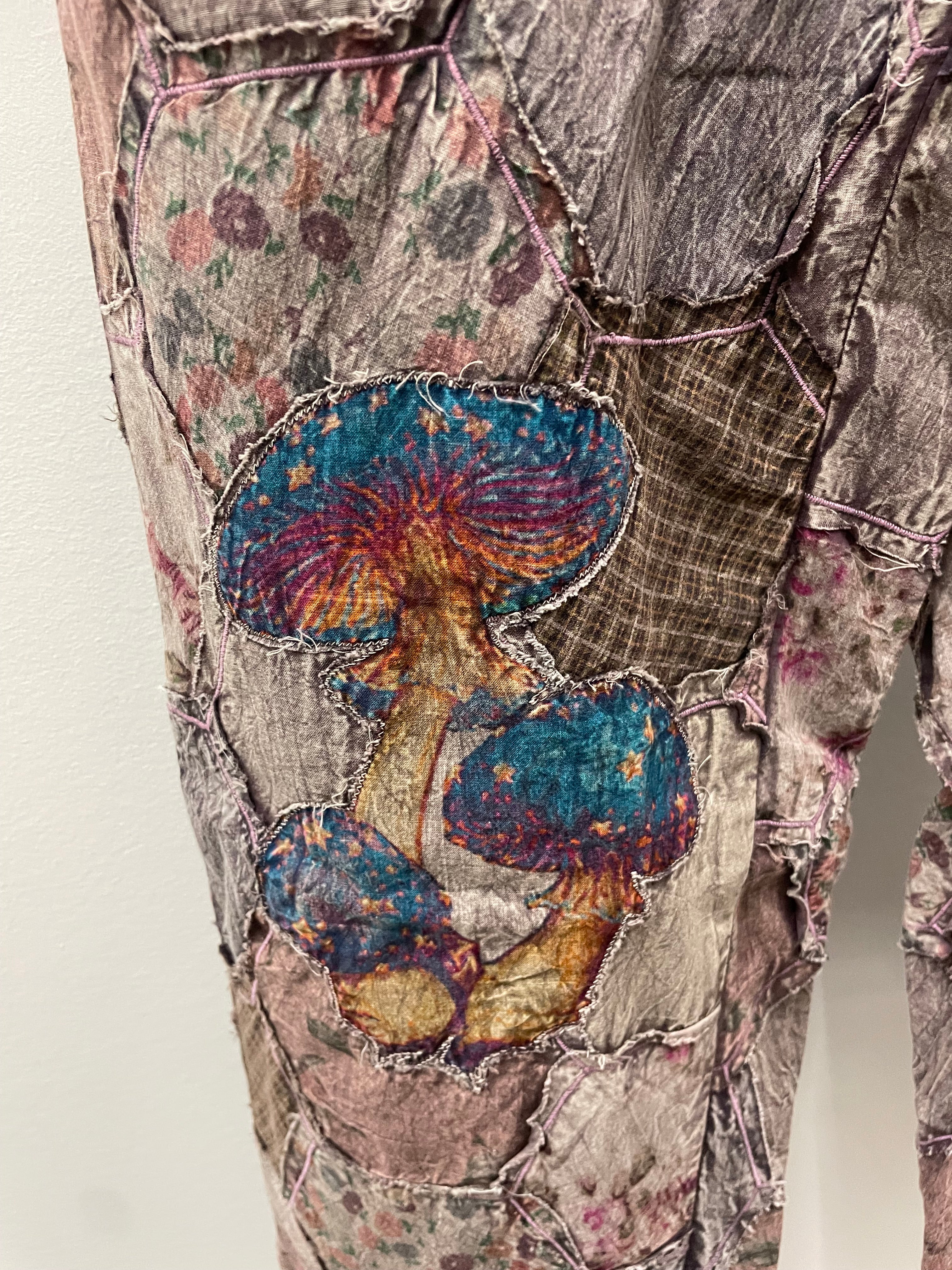 Hexagon Patch Jean by Paper Lace