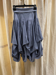 Short Bubble Skirt in Denim by Cute Options