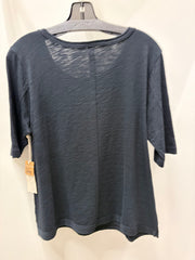 Cotton Slub Seamed Elbow Tee by Escape