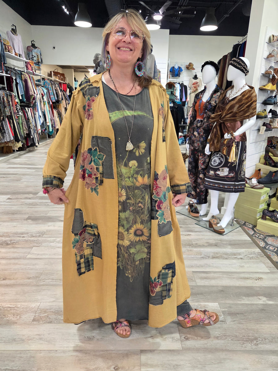 Sunlit Autumn Meadow Duster by Paper Lace