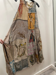 Renaissance Soldier Patchwork Dress