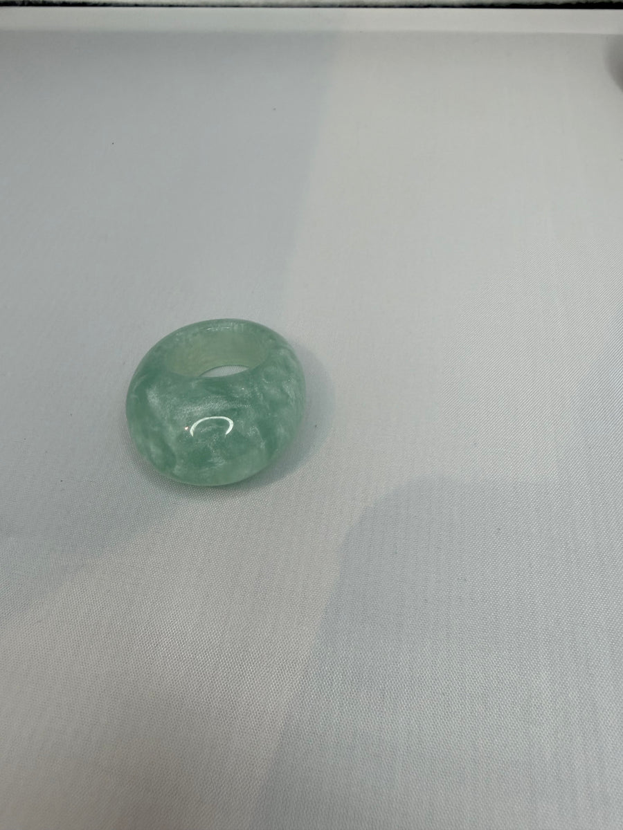 Chunky Resin Statement Ring